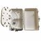 ABS CATV Fiber Optic Termination Box 8 Core SC Adapter Dengan Warna Putih